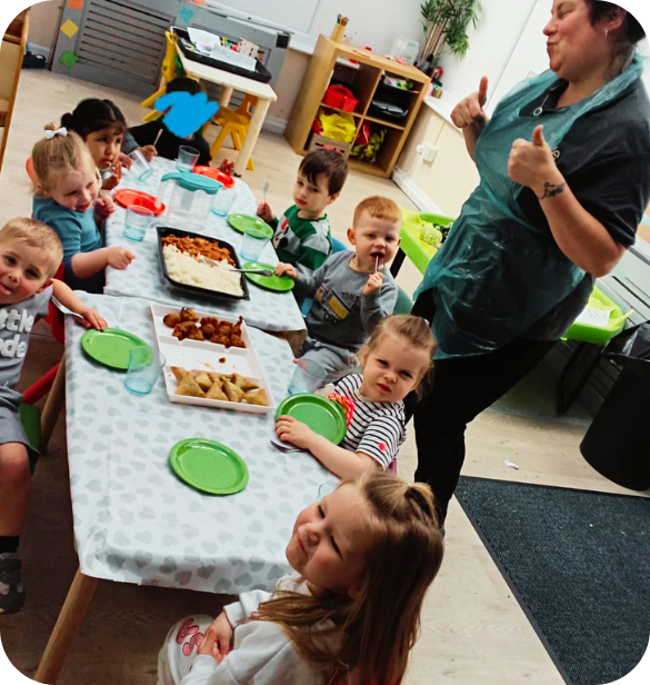 Healthy Food at Nursery in Rochdale